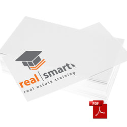 Real Estate Flash Cards - PDF Format